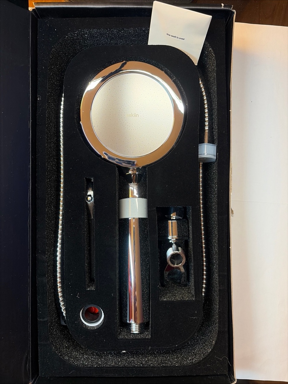 Eskiin Filtered Hand Held Shower Head -With Filter - High Pressure Open Box